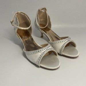 XYD Ballroom Dance Shoes Wedding Sandals for Women